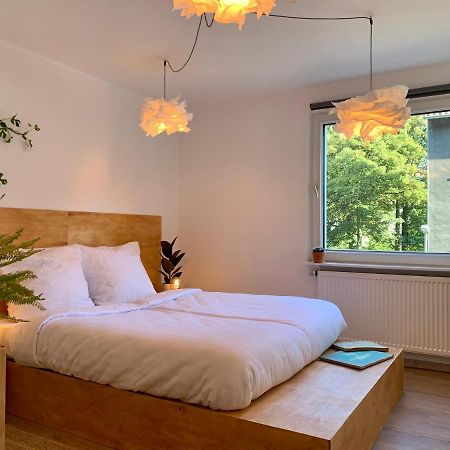 Greenbnbs: Gemutliches Design Apartment Essen Bagian luar foto