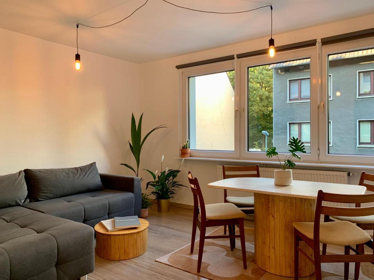 Greenbnbs: Gemutliches Design Apartment Essen Bagian luar foto
